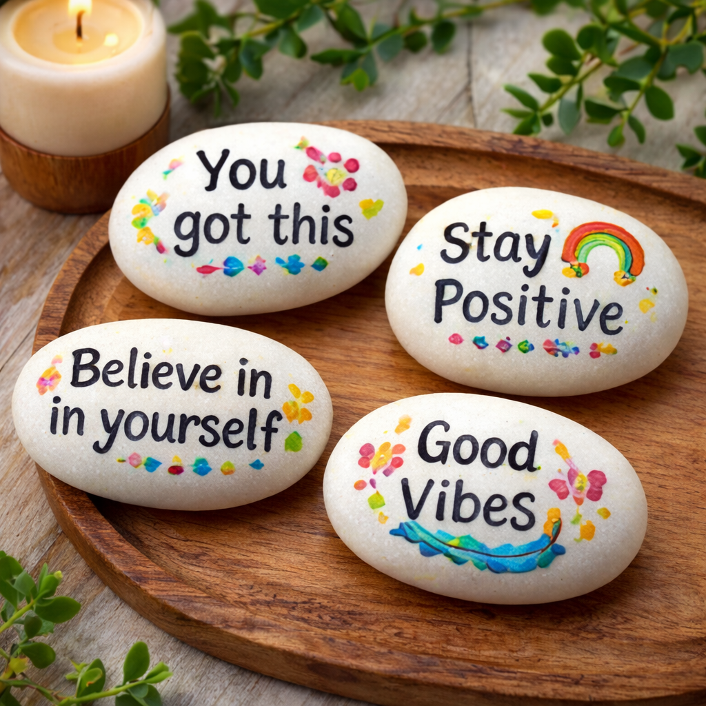 Motivational Pebbles Set